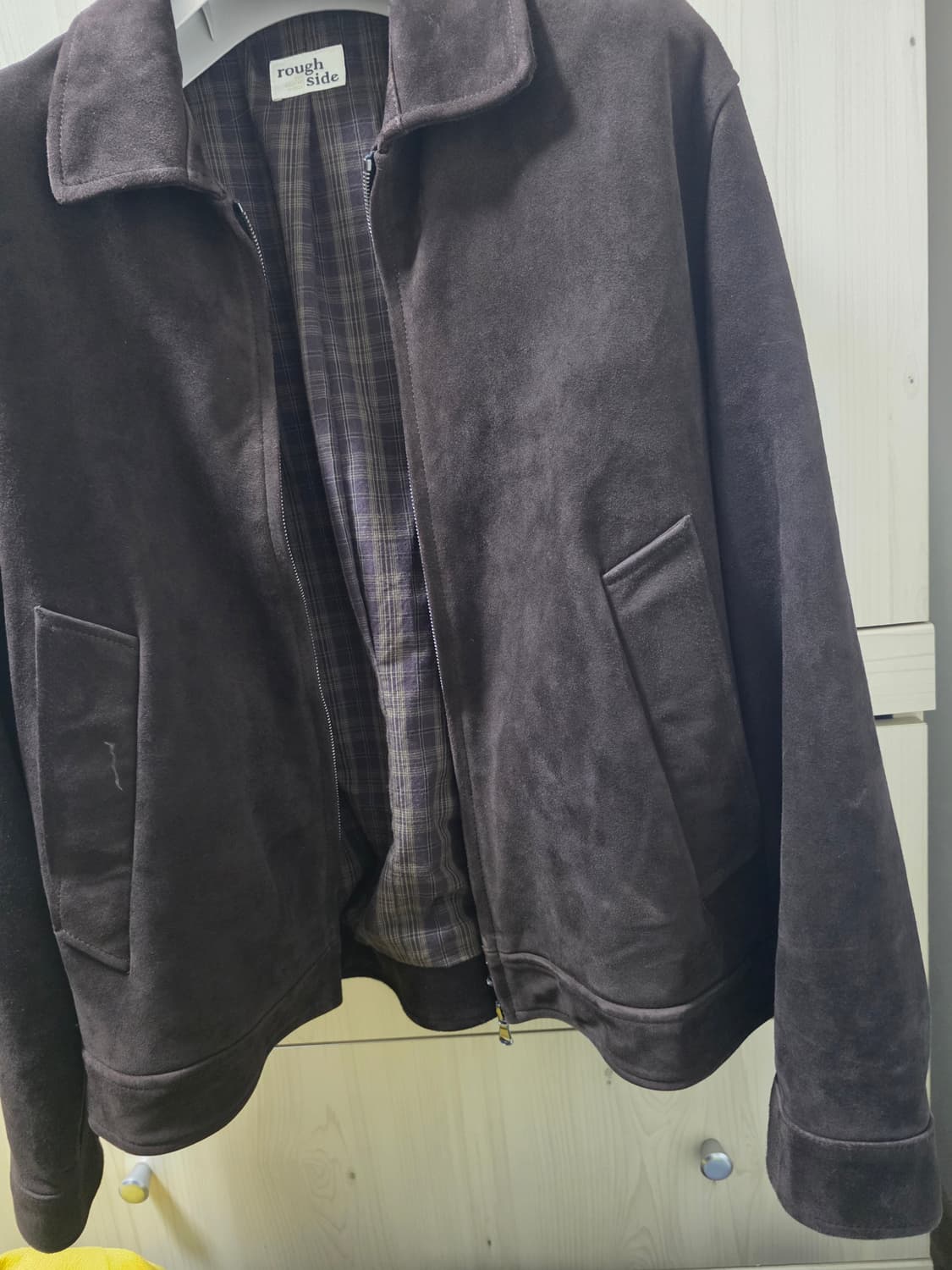 러프사이드 스웨이드 드리즐러 재킷 다크 엄버 상품이미지2