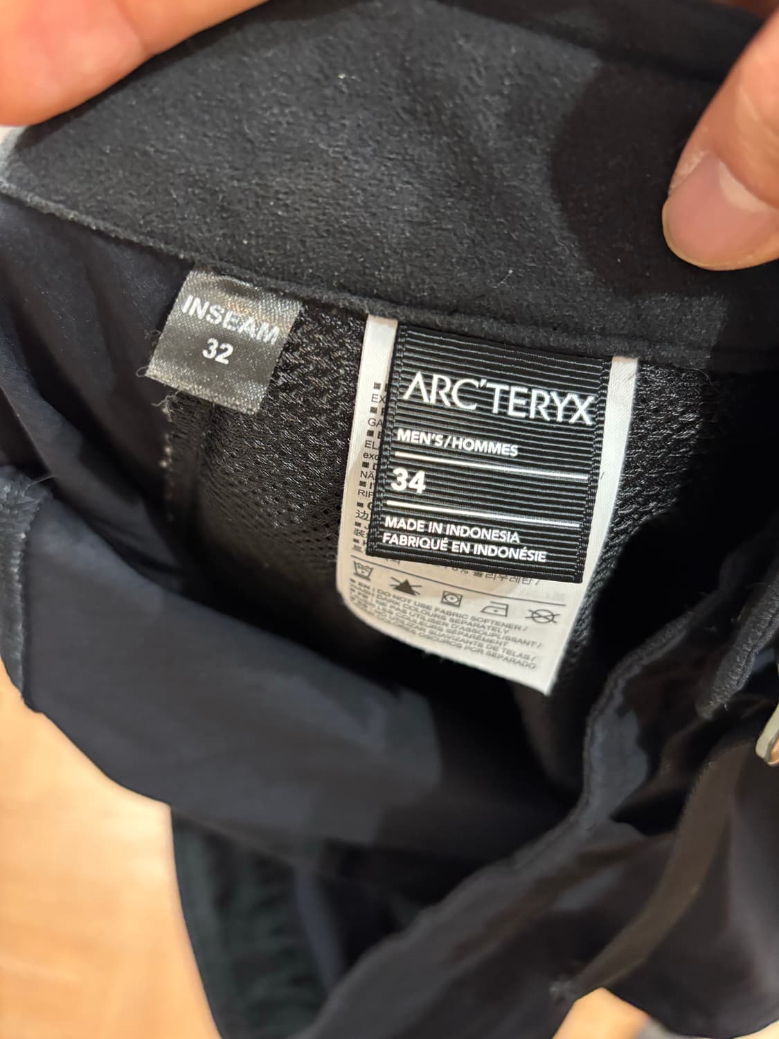 [34] 아크테릭스 레프로이 팬츠 블랙 상품이미지5