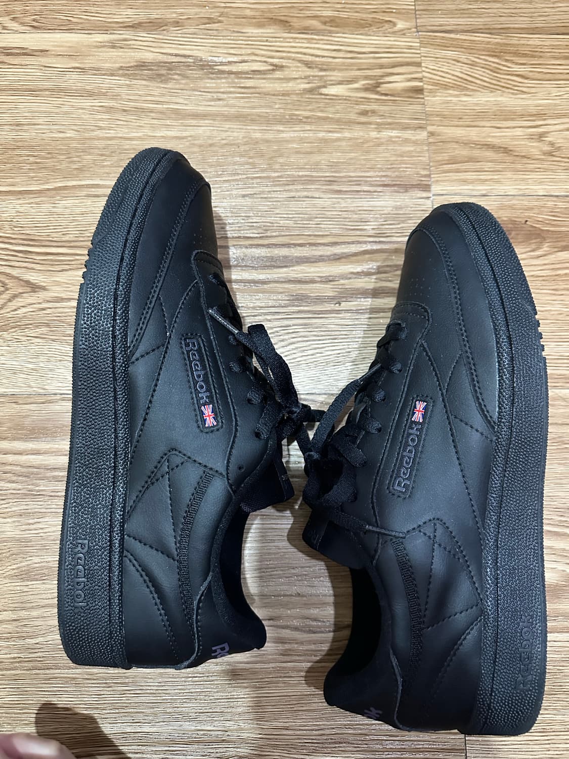 리복 클럽c트리플 블랙 300 2회착 상품이미지6