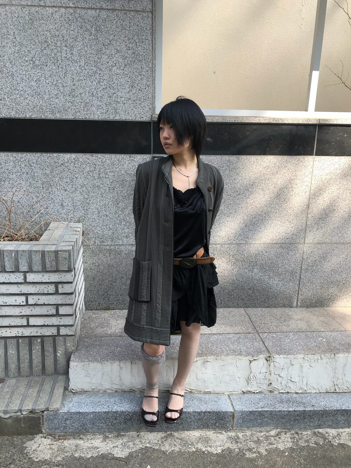 silk sleeveless midi dress 상품이미지2