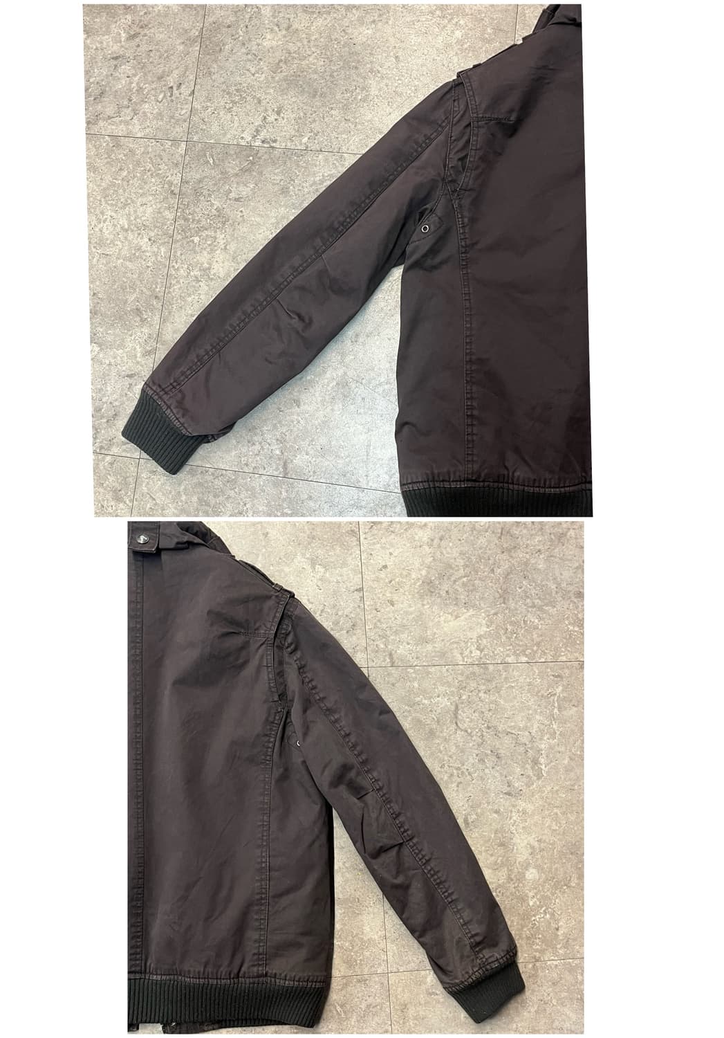 자라 버클 자켓 브라운 S #csz1932 상품이미지9