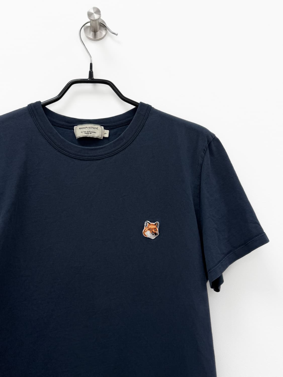메종 키츠네 폭스 헤드 패치 반팔 티셔츠 상품이미지3