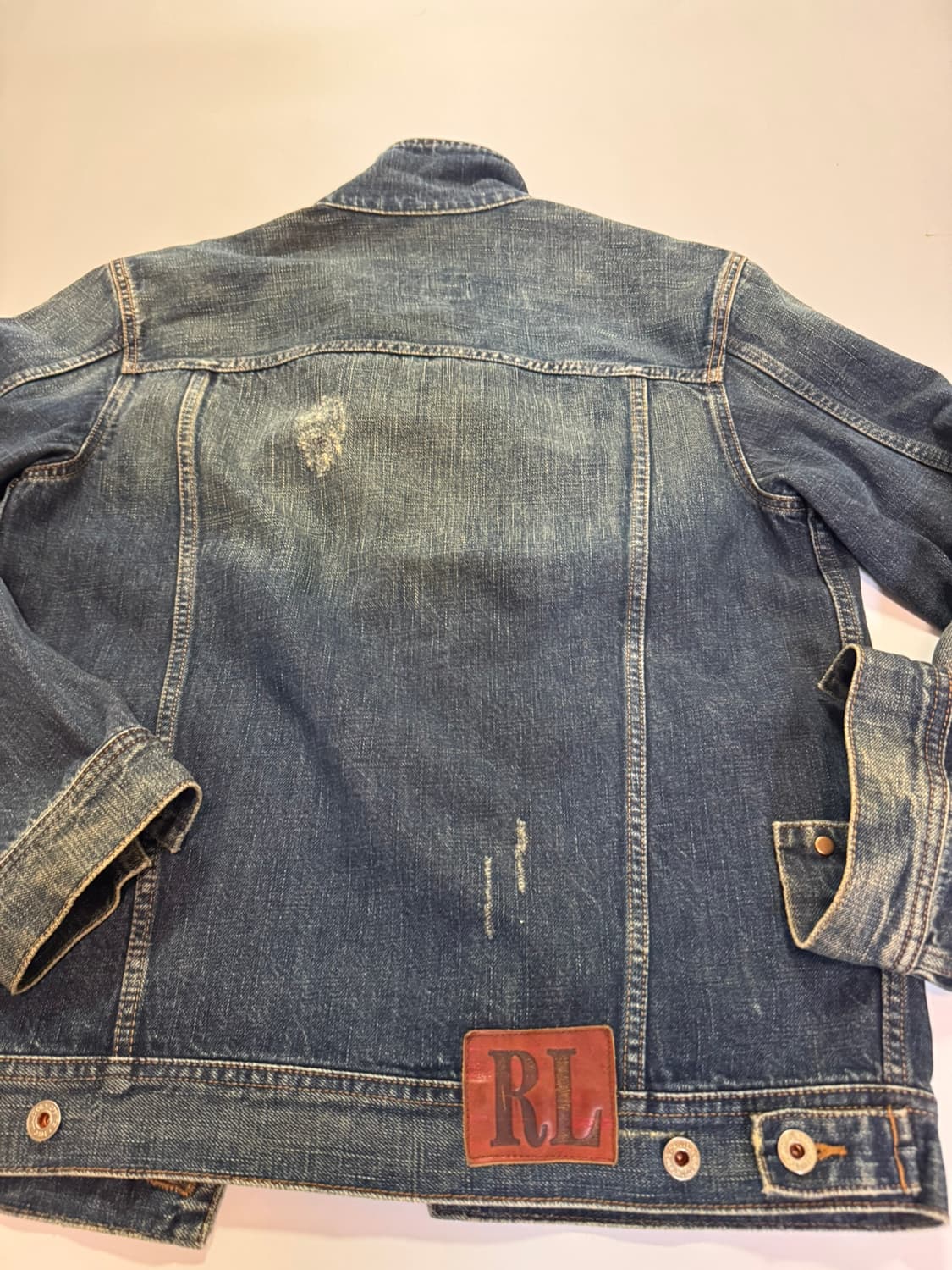 폴로진스 청 자켓(S사이즈) 상품이미지7