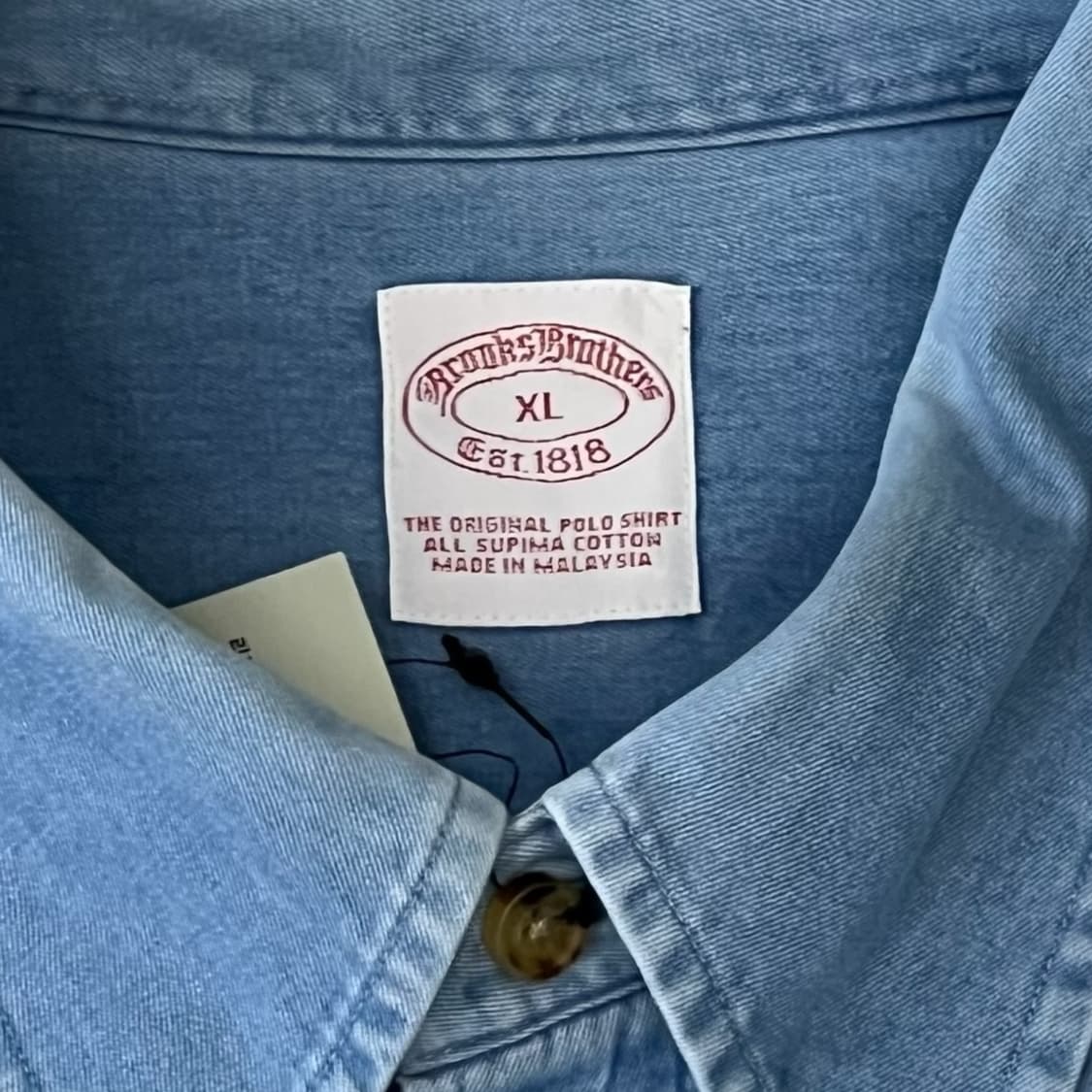 브룩스브라더스 데님셔츠 r1298 상품이미지6