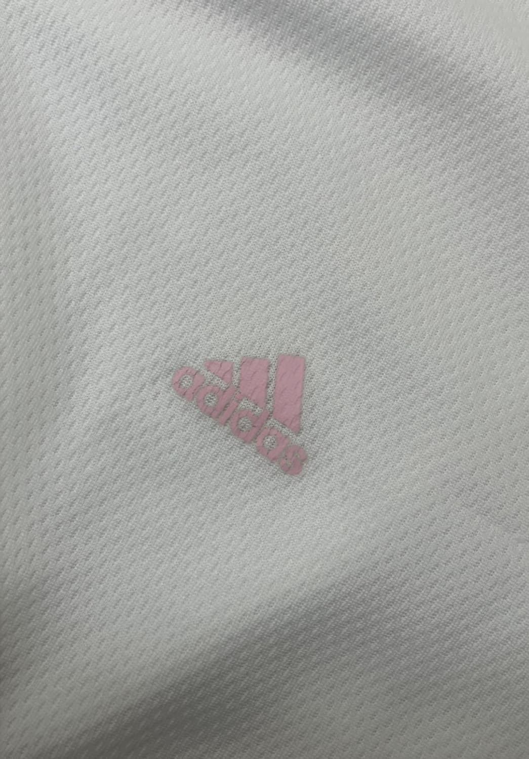 딸기우유 아디다스 슬림핏 흰핑 반팔 상품이미지2