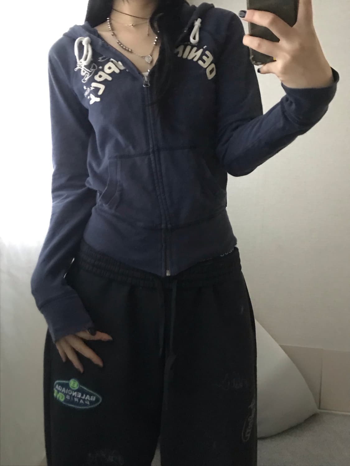 폴로 데님&서플라이 딱붙핏 후드집업 상품이미지2