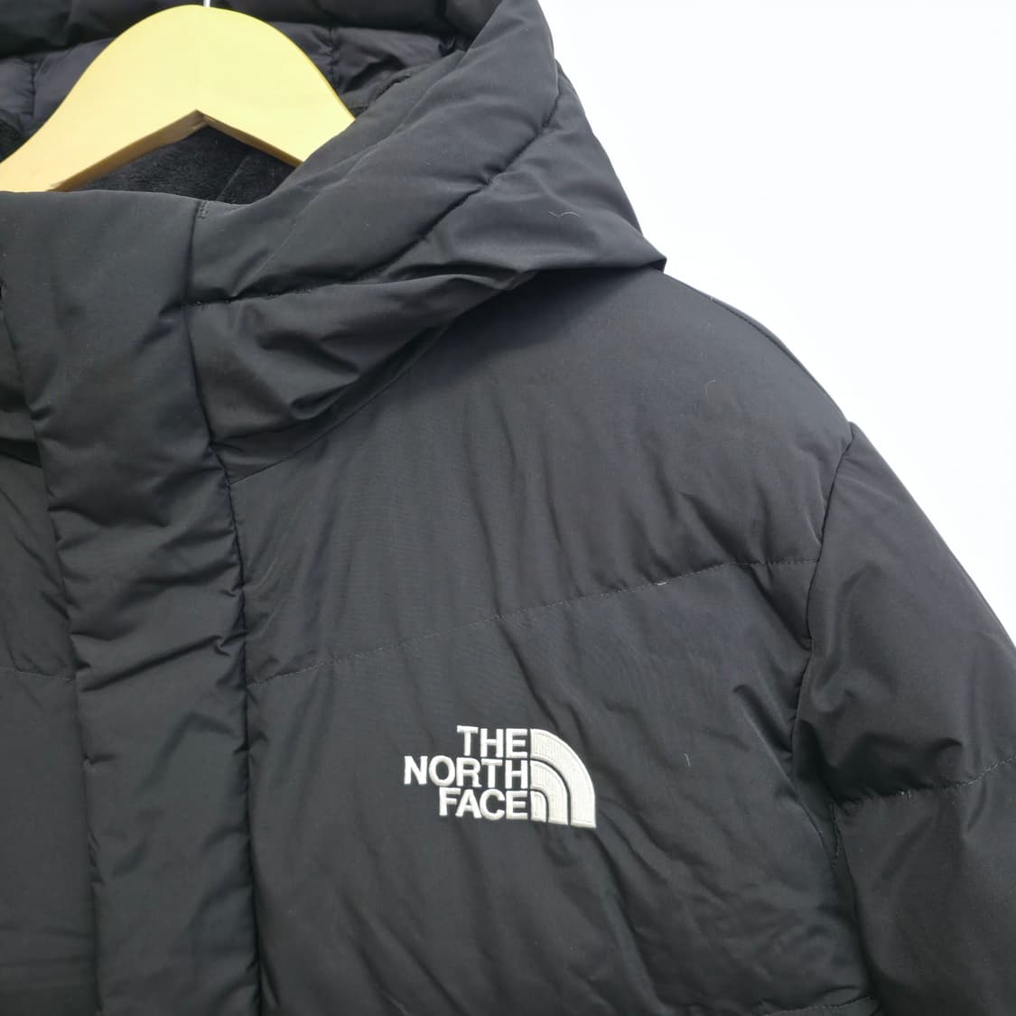 [XL] 노스페이스 블랙 롱 패딩 상품이미지4