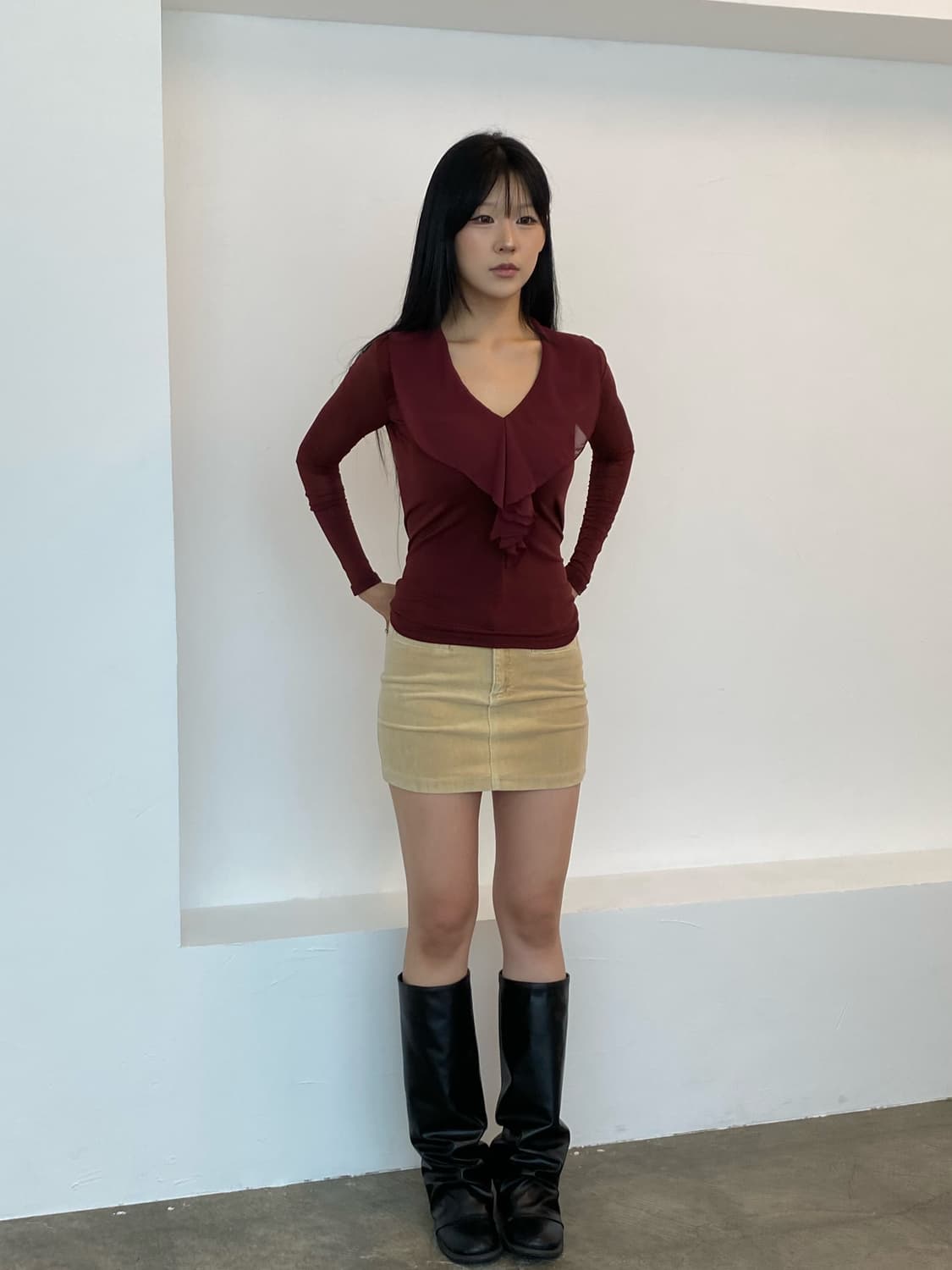 Wolford 프릴 블라우스 상품이미지3