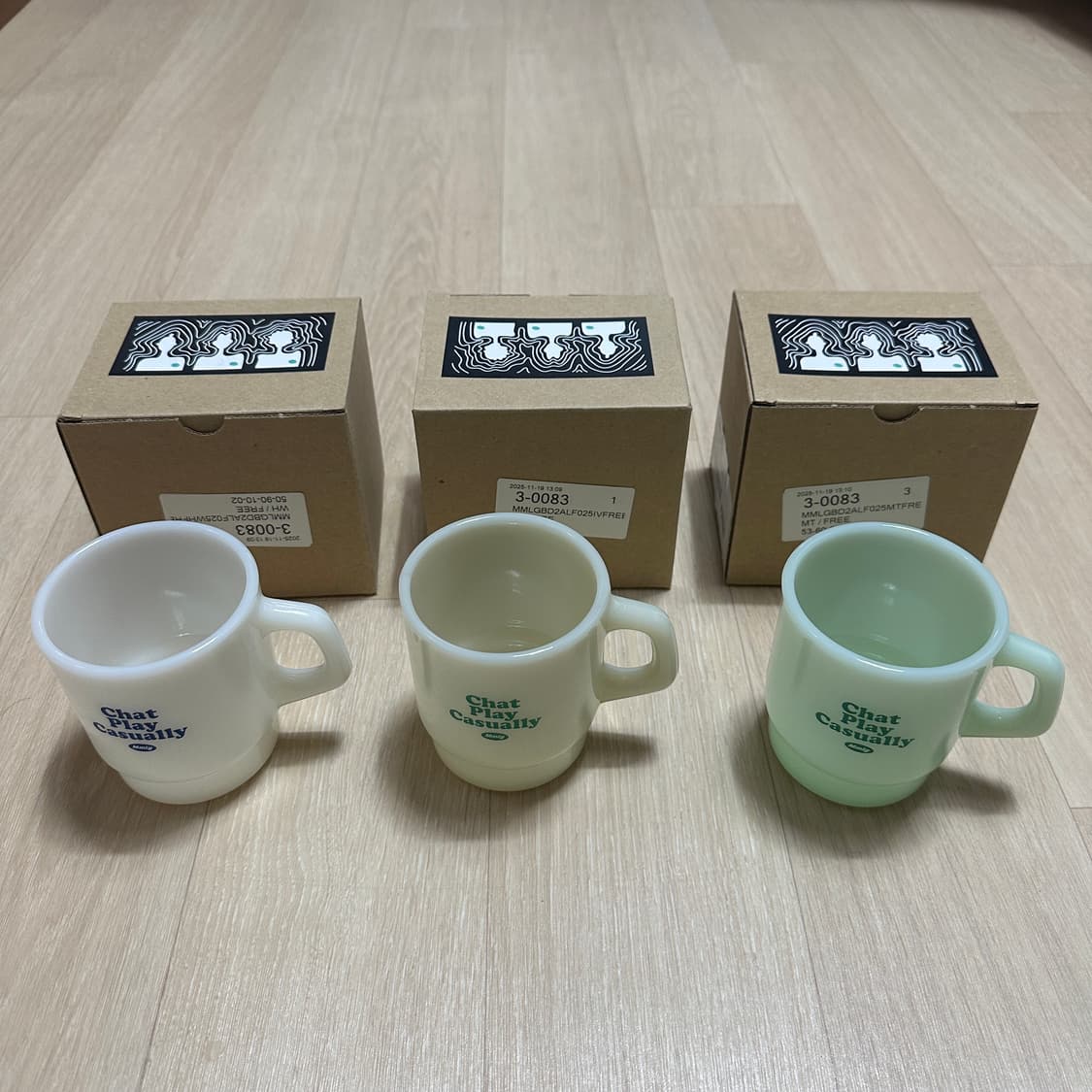 새상품 엠엠엘지 mmlg 밀크컵 머그컵 3컬러 상품이미지1