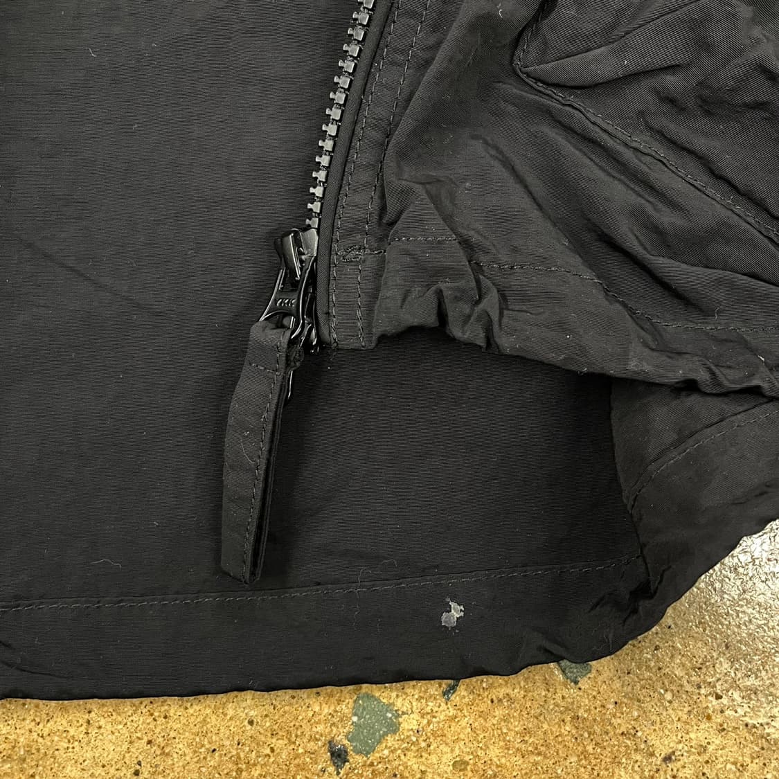 [정품/XL] 에스피오나지 블랙 후드 바람막이 자켓 b10 상품이미지7