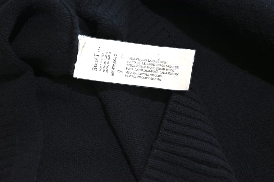 Armani jeans 90s viscose wool knit 상품이미지5