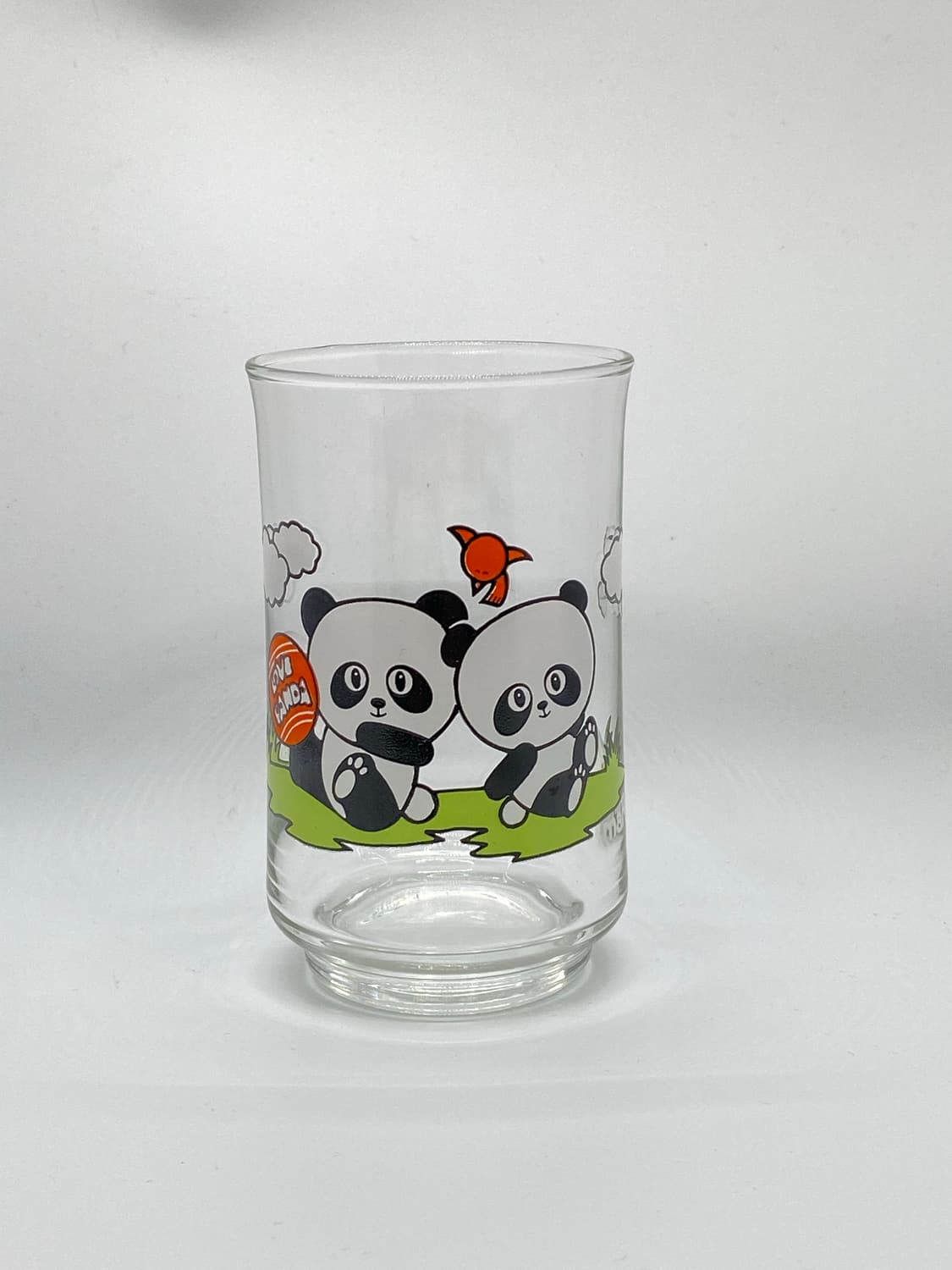 빈티지 marim panda 판다 유리컵 상품이미지1