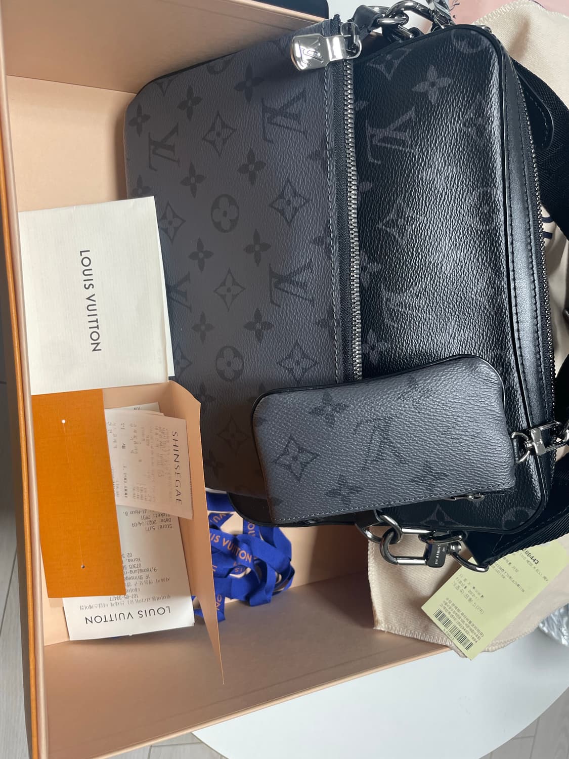 [백화점구매] 23SS 루이비통 트리오 메신저백 풀박스 상품이미지1