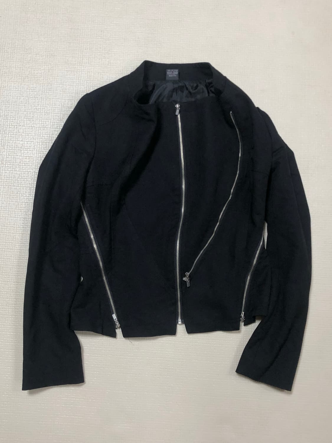 빈티지 블랙 펑크 디테일 자켓 상품이미지10