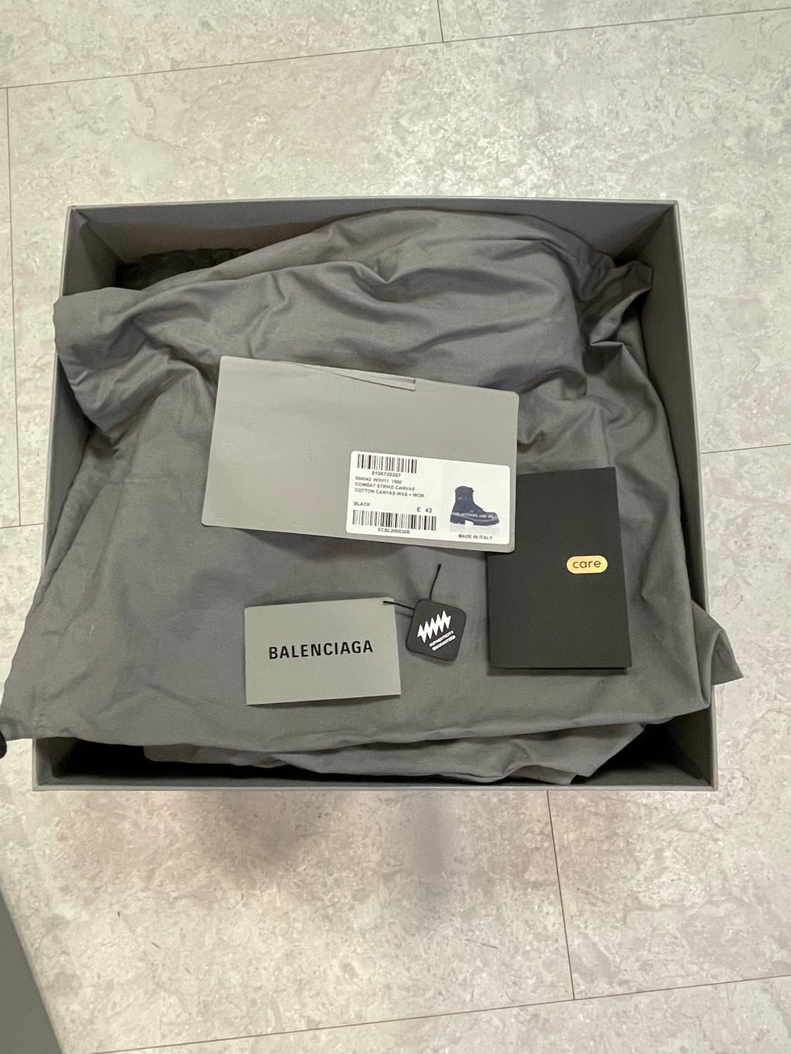 발렌시아가 스트라이크 부츠 43  상품이미지7