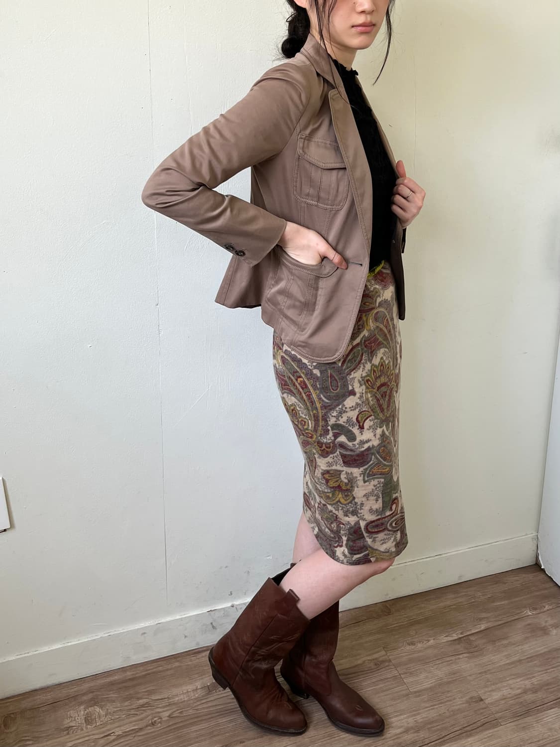 MAYSON GREY 애쉬브라운 자켓 상품이미지6