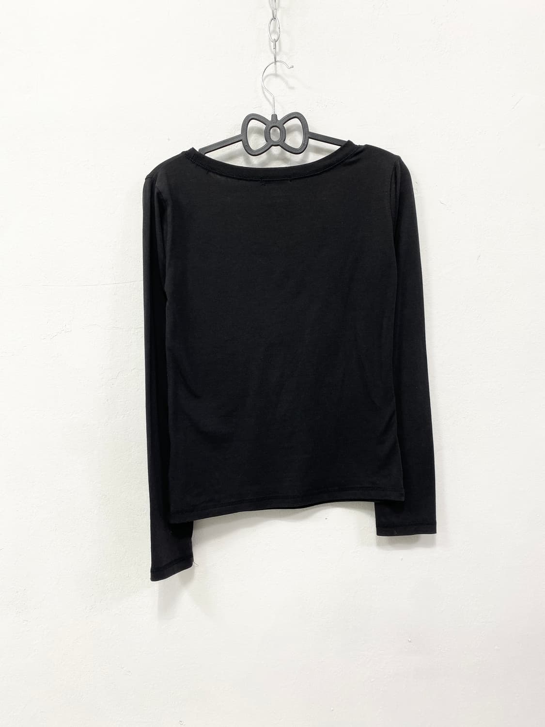 펑크 스컬 y2k 골드 큐빅 롱슬리브 상품이미지6