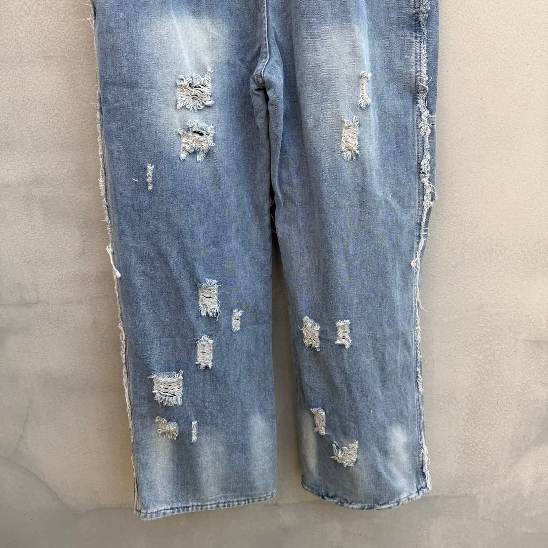Layered Double-Knee Distressed Denim 상품이미지8