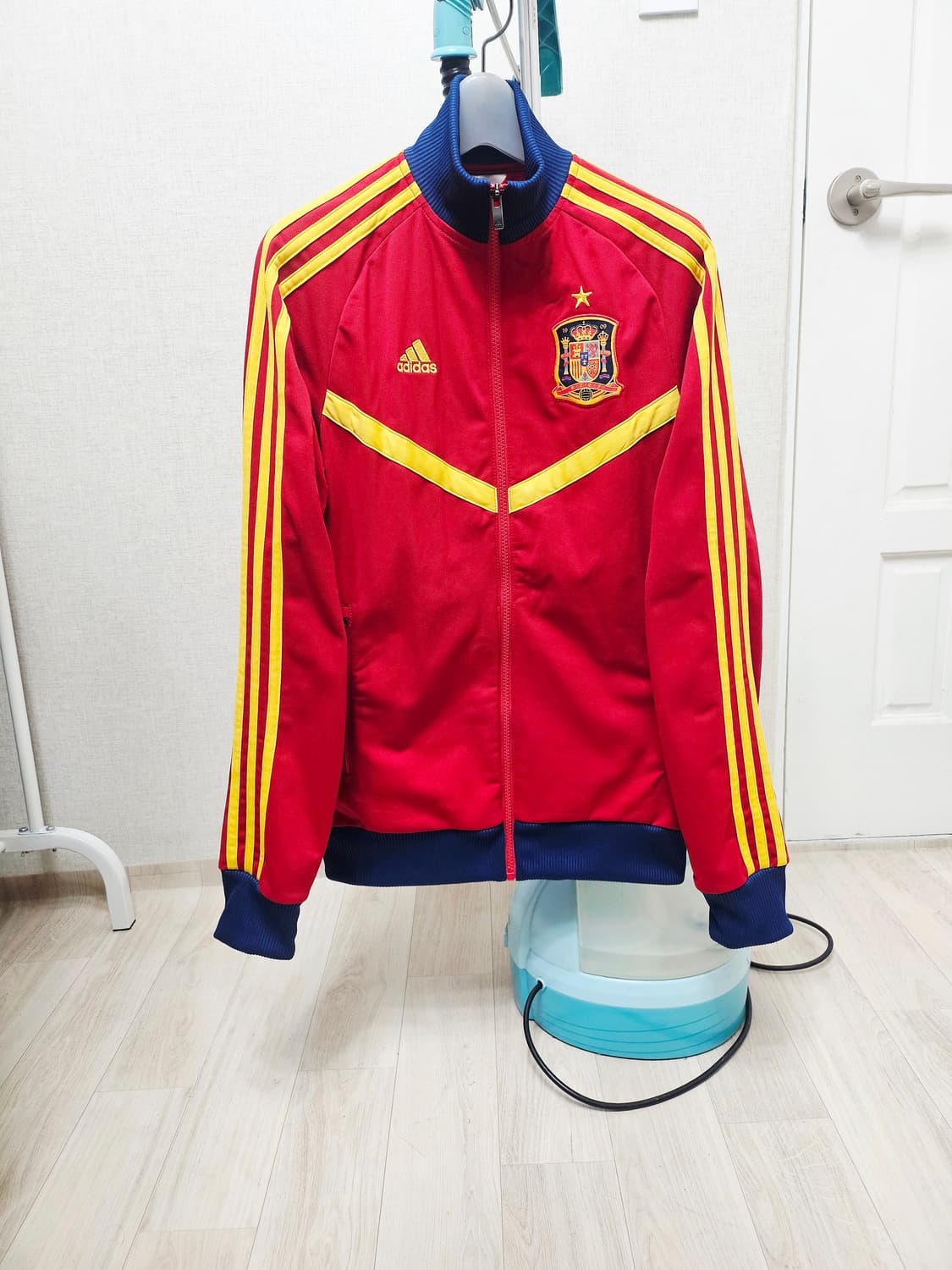(90)S ☆초대장급☆ 아디다스 스페인 [빨노] 트랙탑져지 상품이미지1