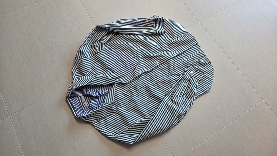 시스템 옴므 이중 스트라이프 셔츠 상품이미지8