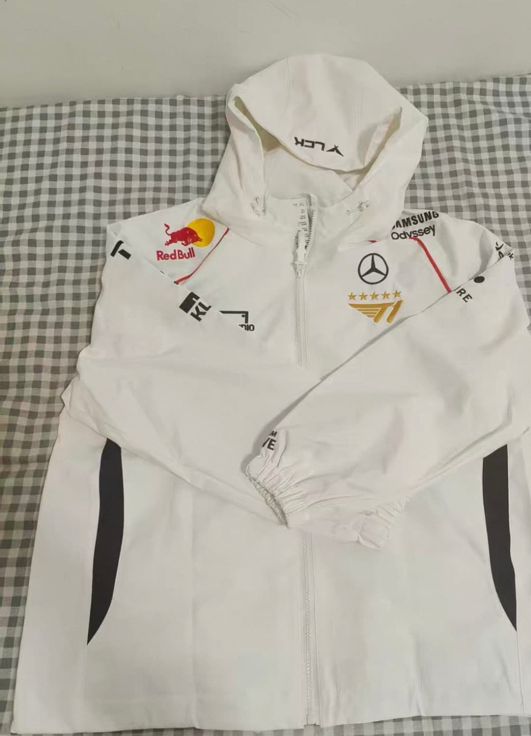 티원 2024 유니폼 월즈 자켓 화이트페이커 마킹 상품이미지1