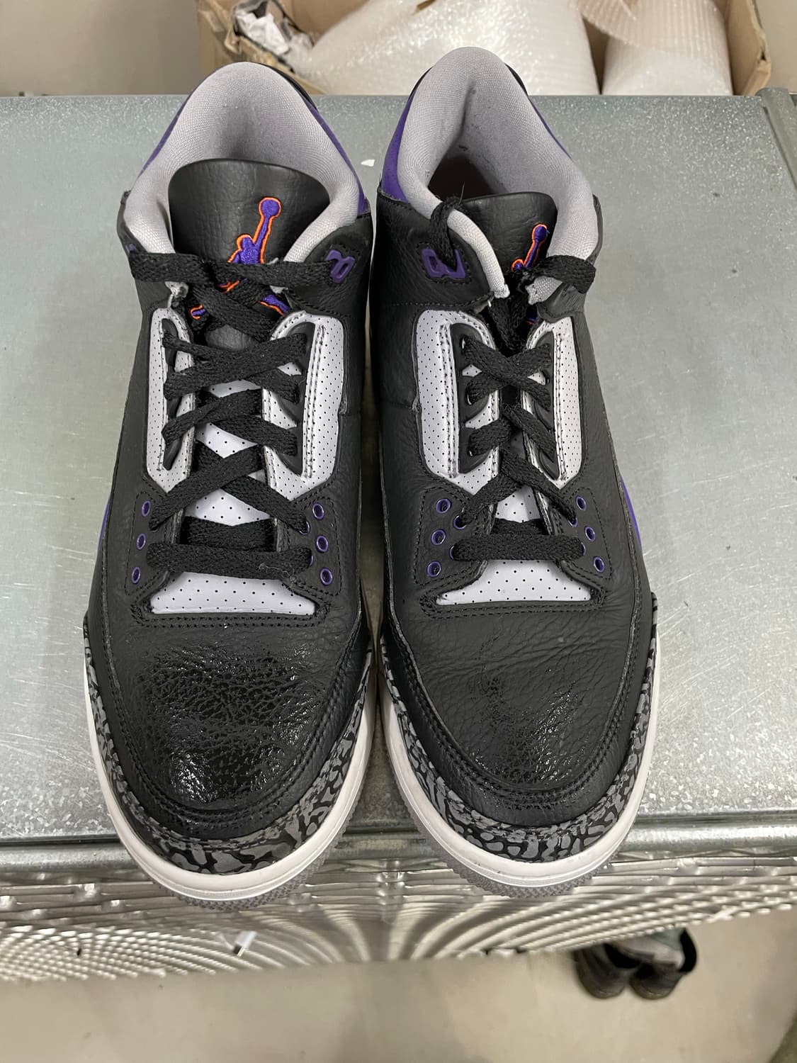 나이키 조던3 레트로 코트 퍼플 285 (gr-4692) 상품이미지5