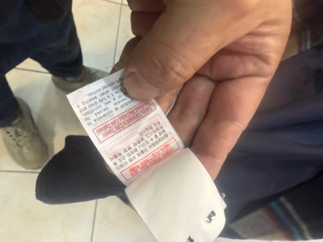 50/105 정품 솔리드옴므 플라넬 패디드 셔켓 팝니다 상품이미지5