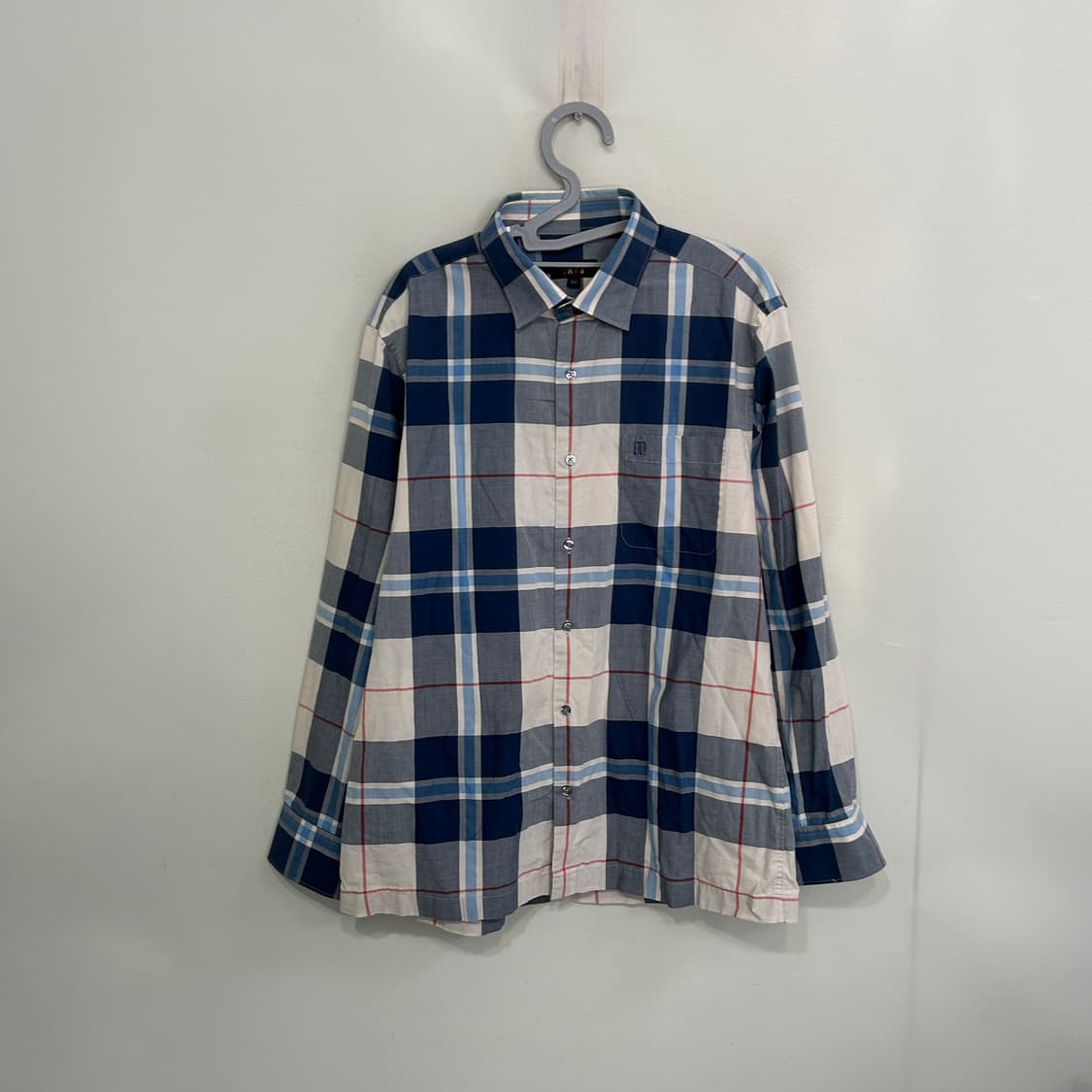 닥스 남성 체크 셔츠 남방 100 상품이미지1