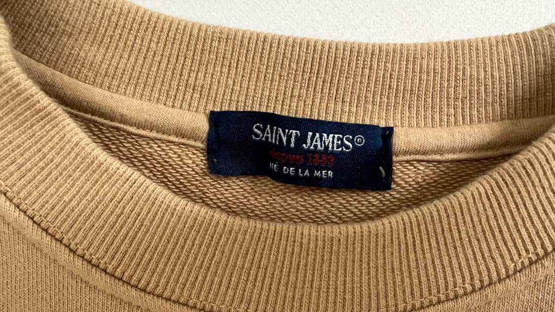 세인트제임스 본본 엘보 패치 스웨트셔츠 상품이미지2