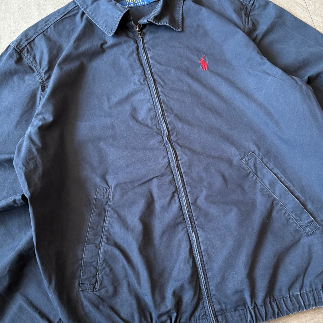 폴로 국내 정품 네이비 베이포트 자켓 상품이미지4