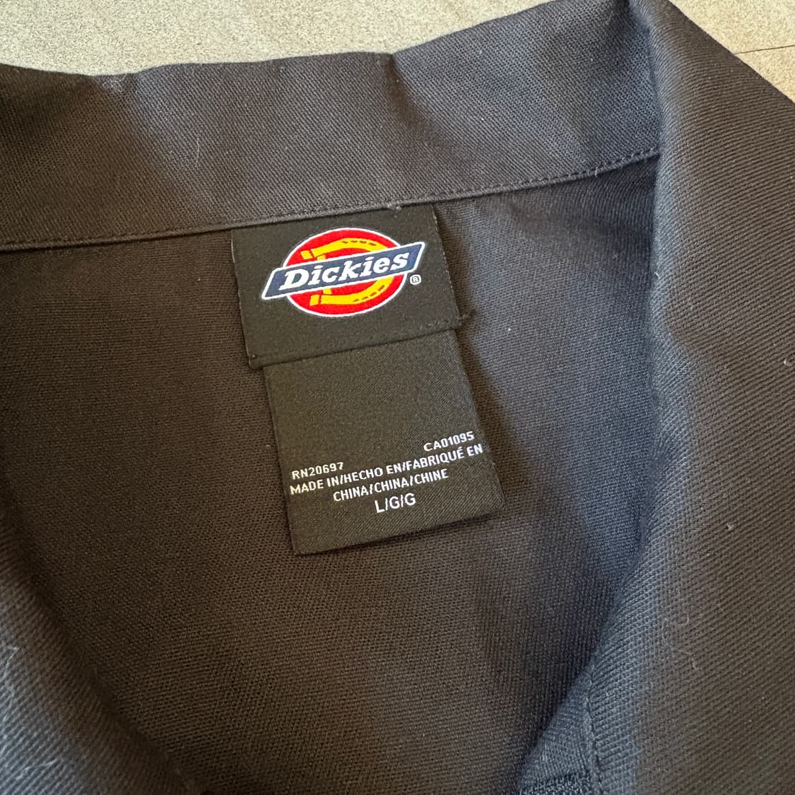 디키즈 정품 아이젠하워 블랙 워크 자켓 상품이미지5