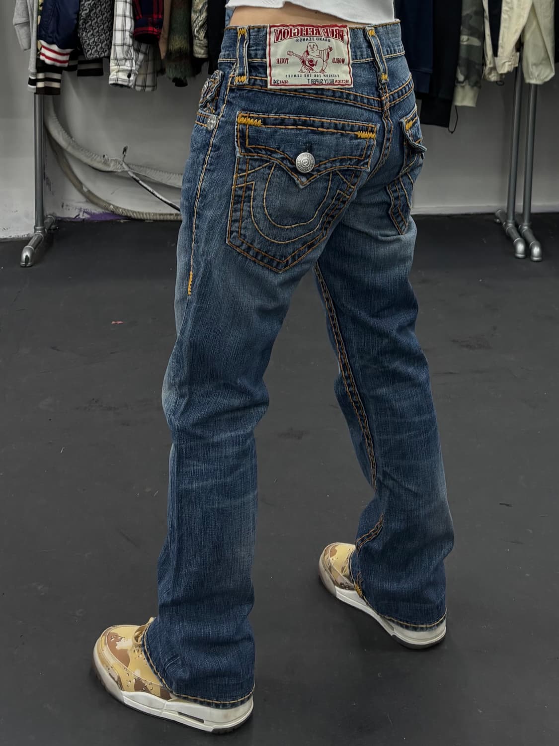 트루릴리전 슈퍼티 데님팬츠 상품이미지4