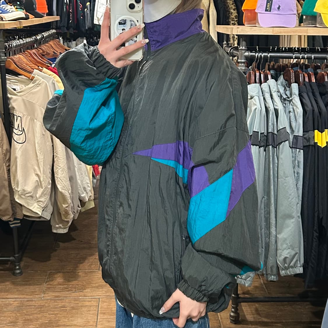 [HI] 나이키 바람막이 딥그레이  상품이미지4