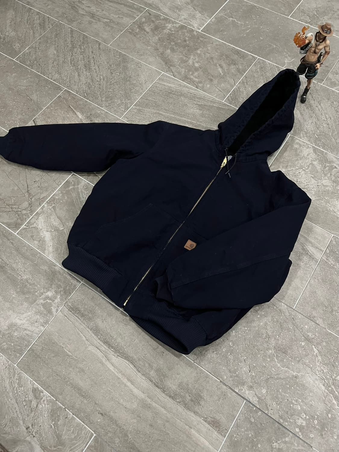 (XL) 칼하트 덕 액티브 후드자켓 J130 MDT 미드나잇 상품이미지8