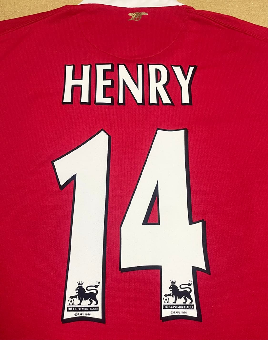 나이키 아스날 06/07 홈 셔츠 앙리 No.14 상품이미지7