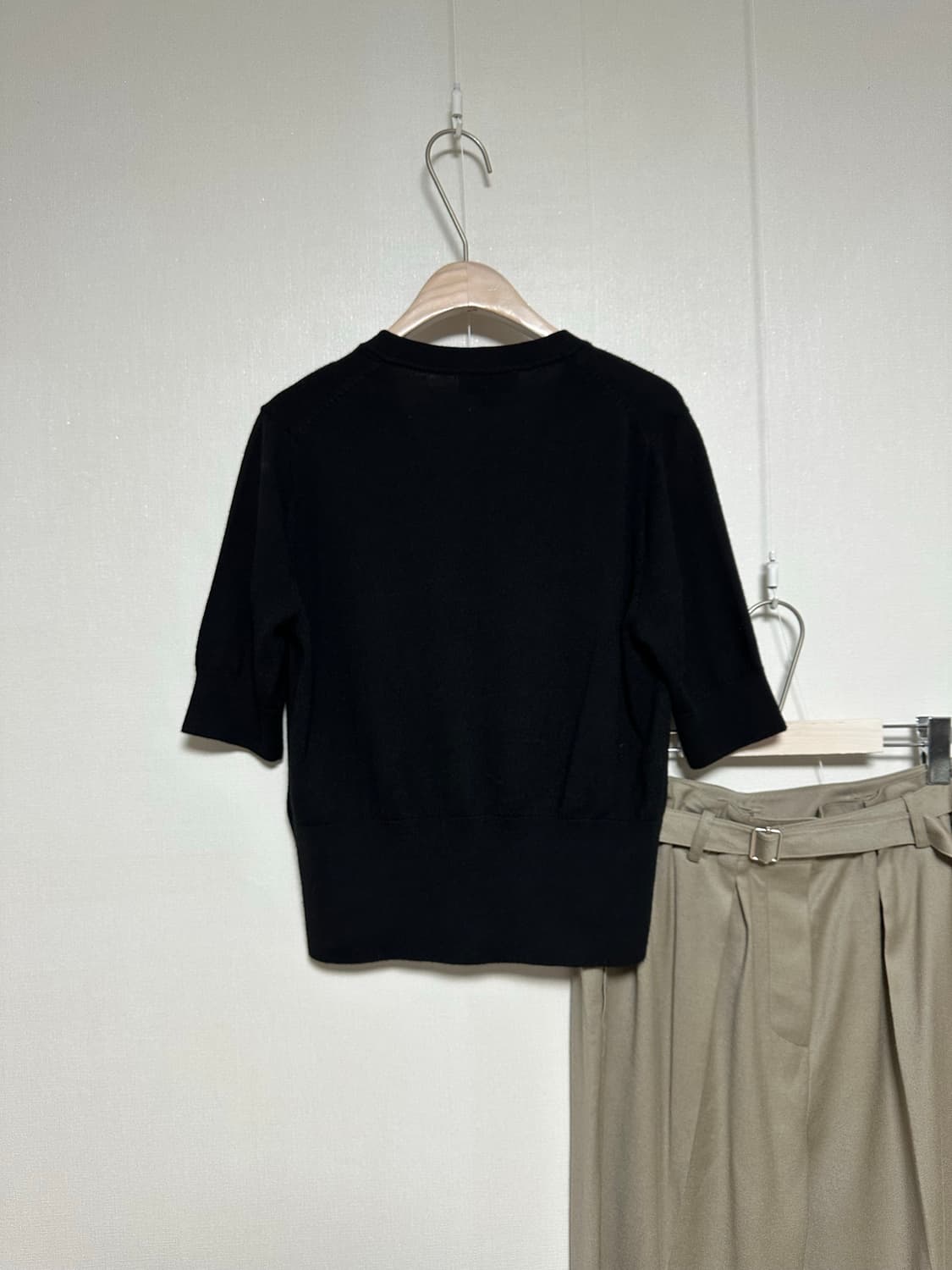 COS 반팔 울 가디건 상품이미지2