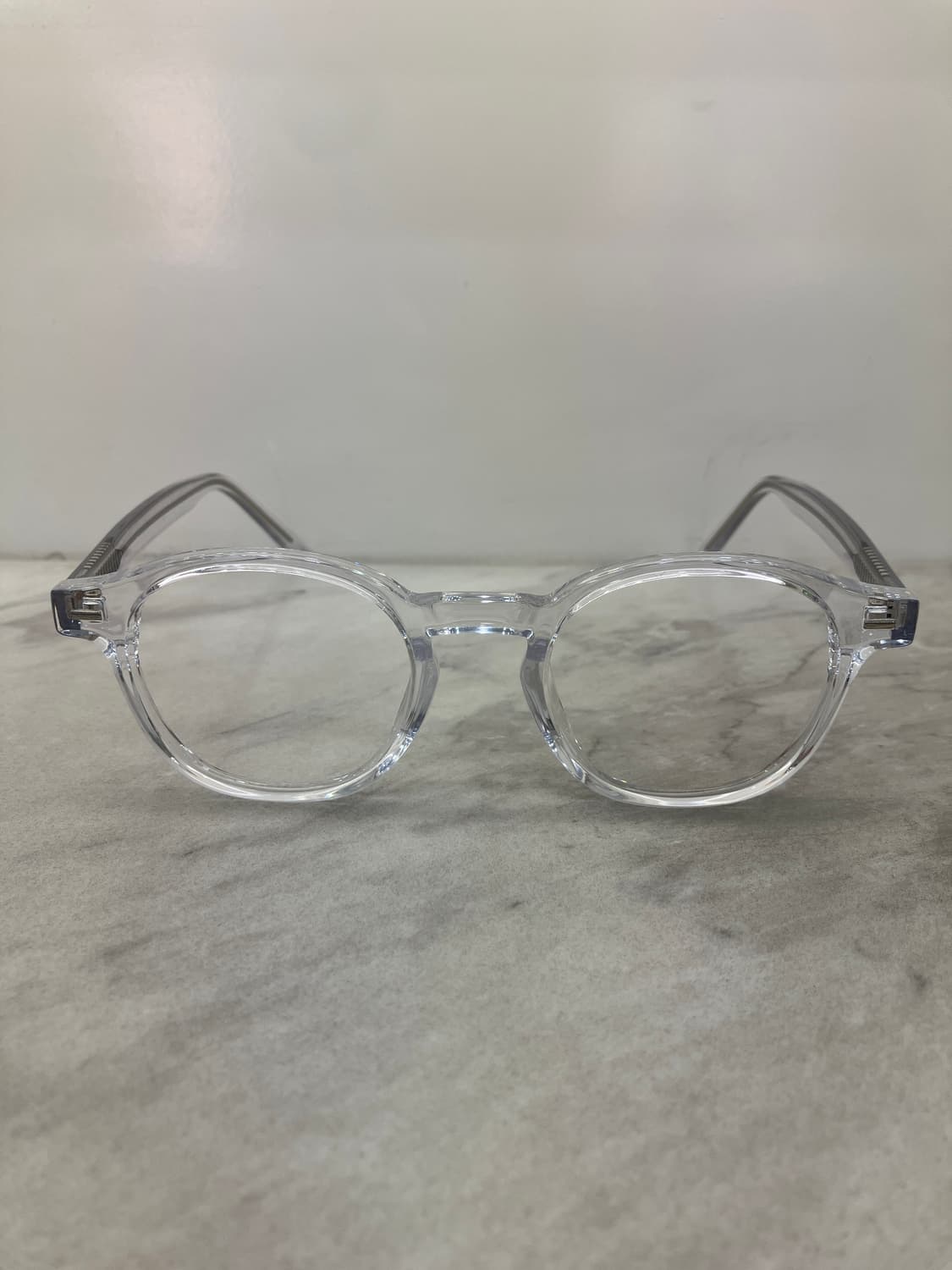 B86 DMN 클리어 웰링턴 뿔테 안경128 상품이미지6