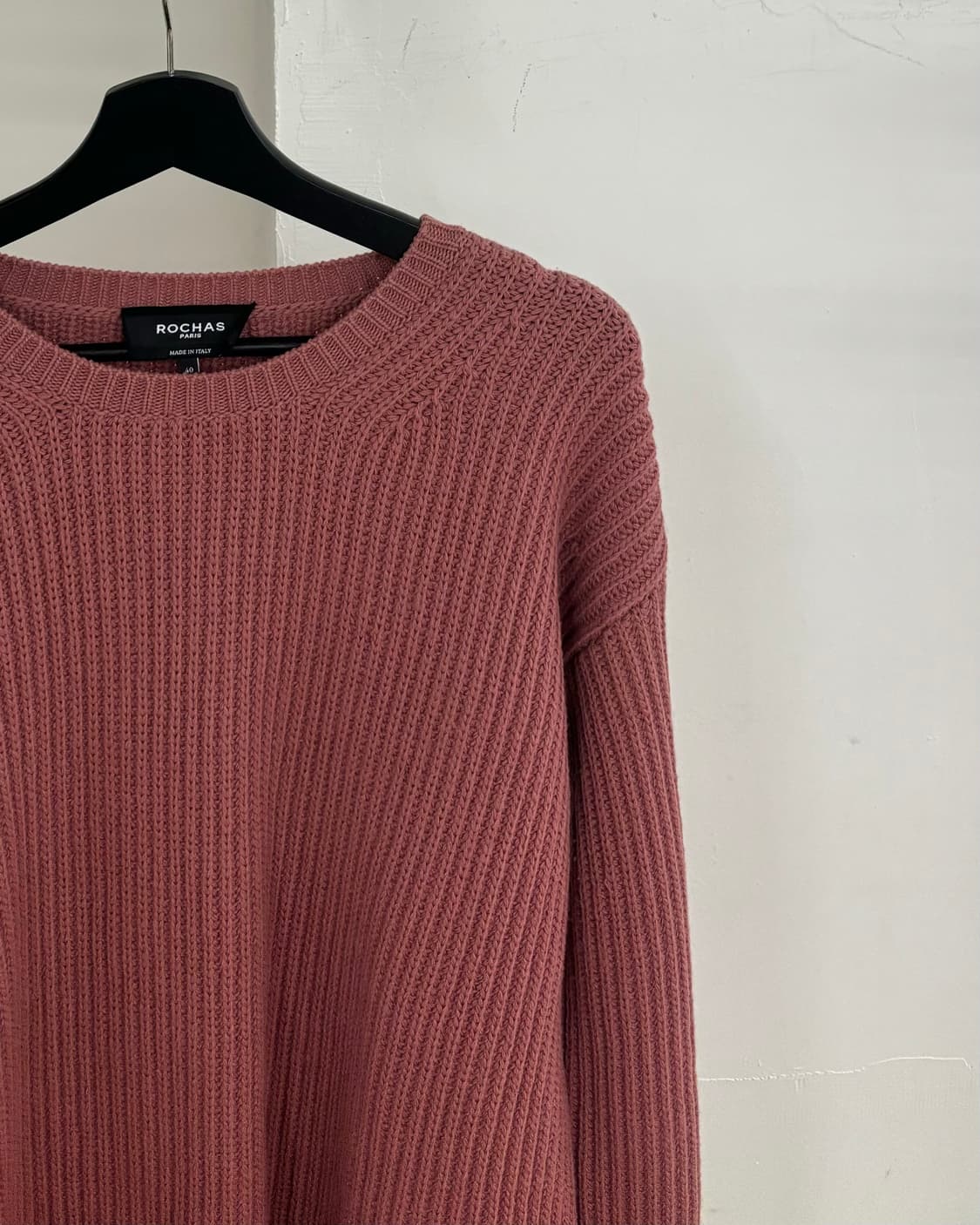 로샤스 더스티 로즈 울 니트 상품이미지4