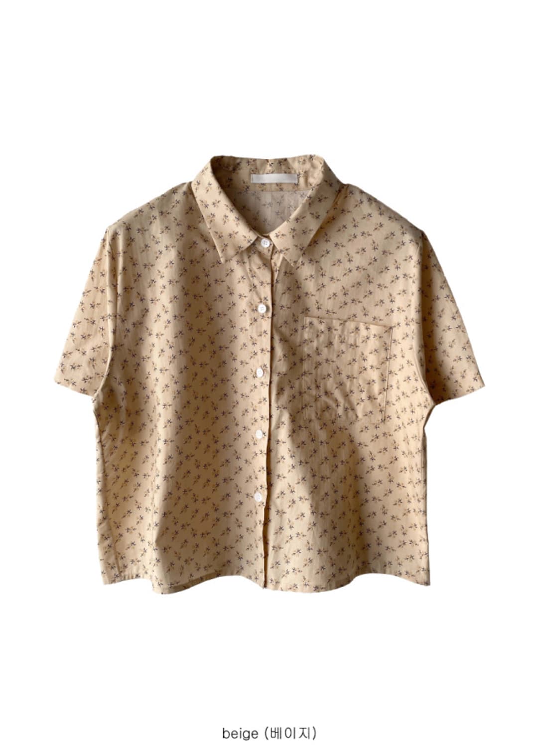 김아홉 lemon flower half shirt 셔츠 상품이미지6