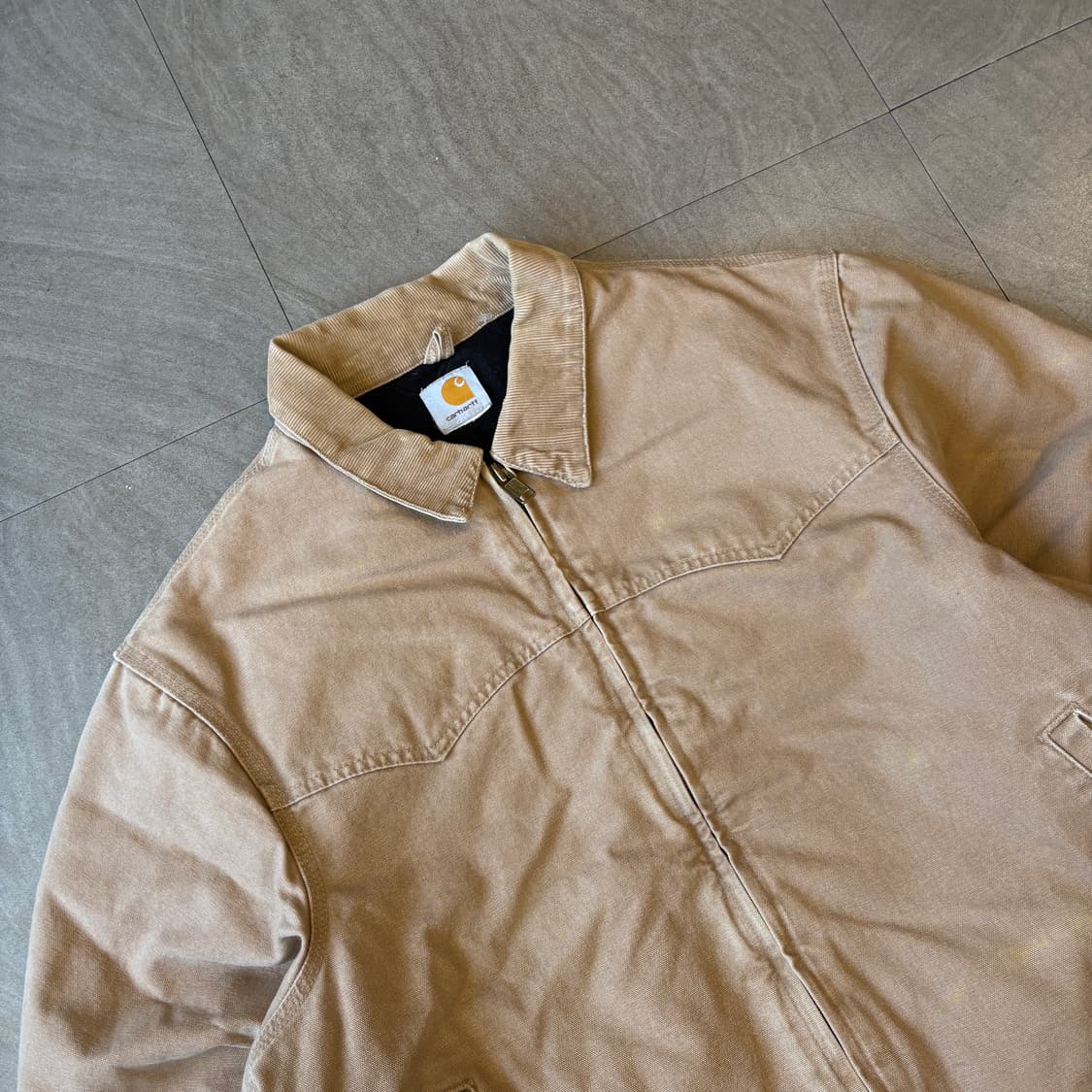 칼하트 정품 베이지 산타페 자켓  상품이미지2