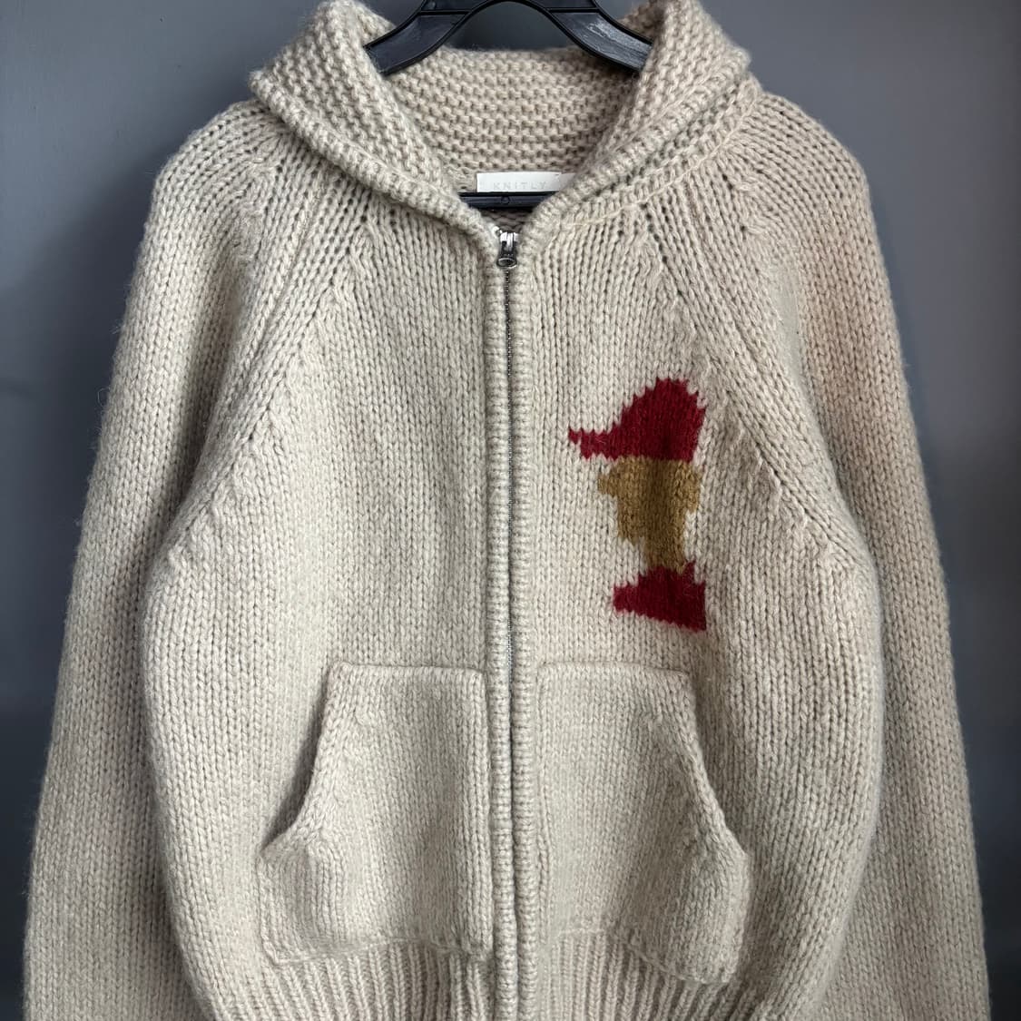 니틀리KNITLY 오디너리 코위찬 니트 집업 가디건 상품이미지8