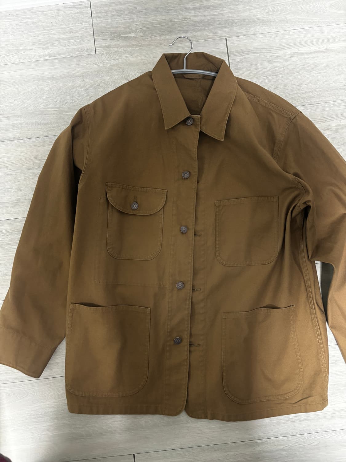 유니클로 유틸리티 자켓 브라운 상품이미지3