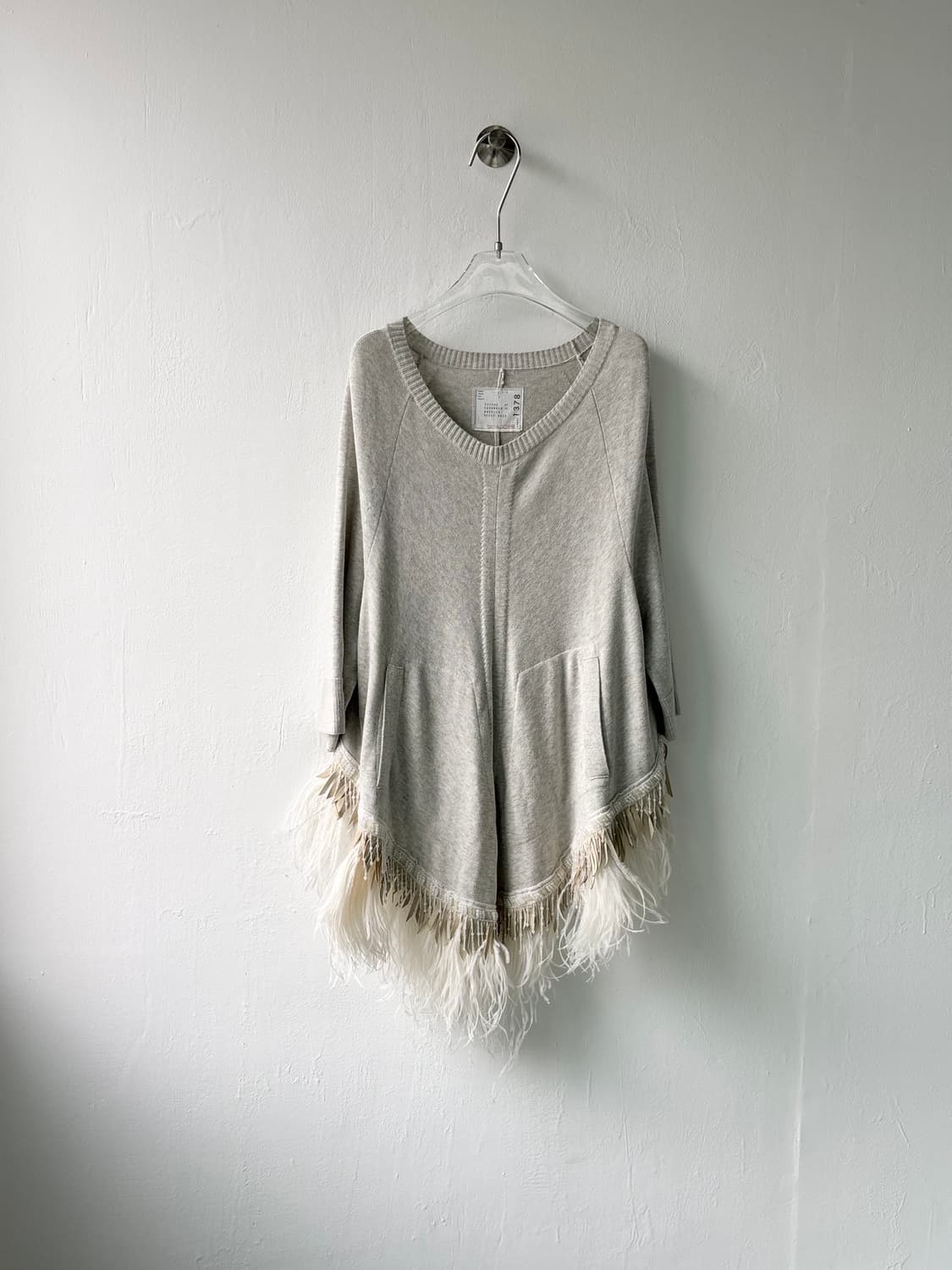 사카이 페더 캐시미어 스웨터  상품이미지1