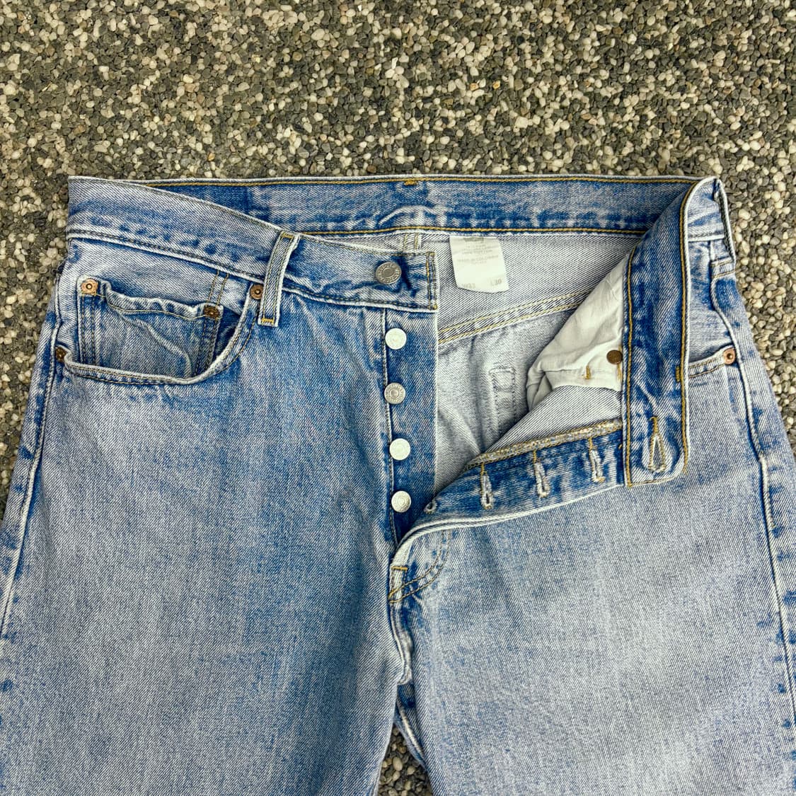 00s 리바이스 501 스트레이트 연청 데님 (32) 상품이미지3