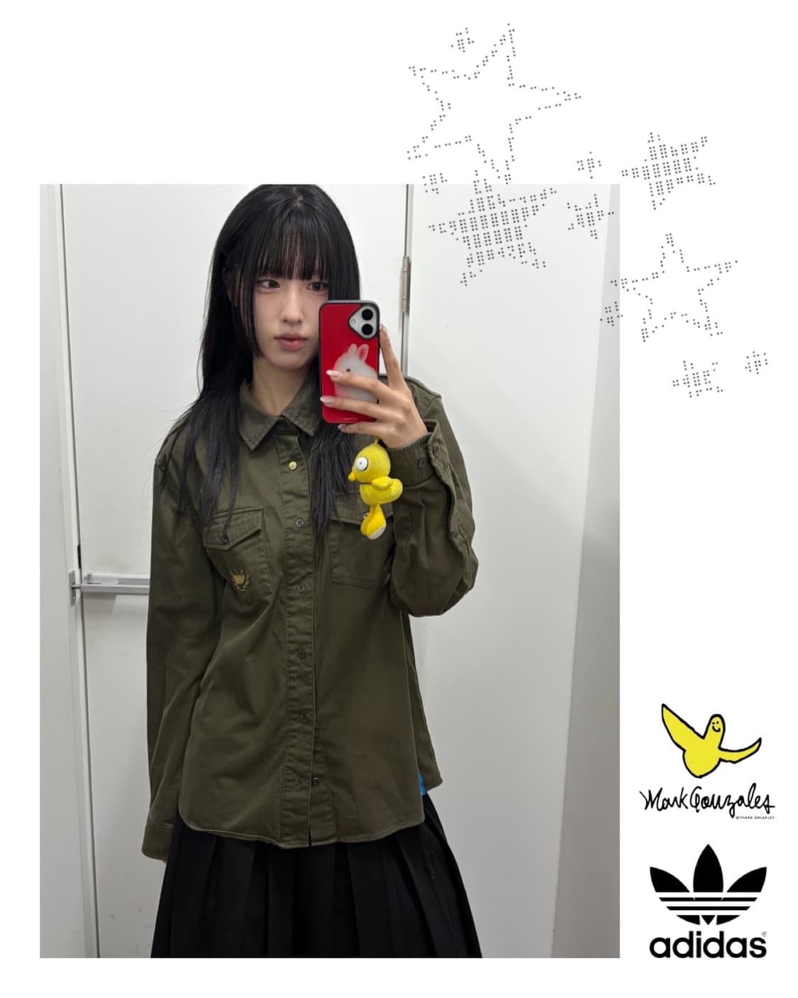 아디다스 x 마크곤잘레스 셔츠 자켓 상품이미지1
