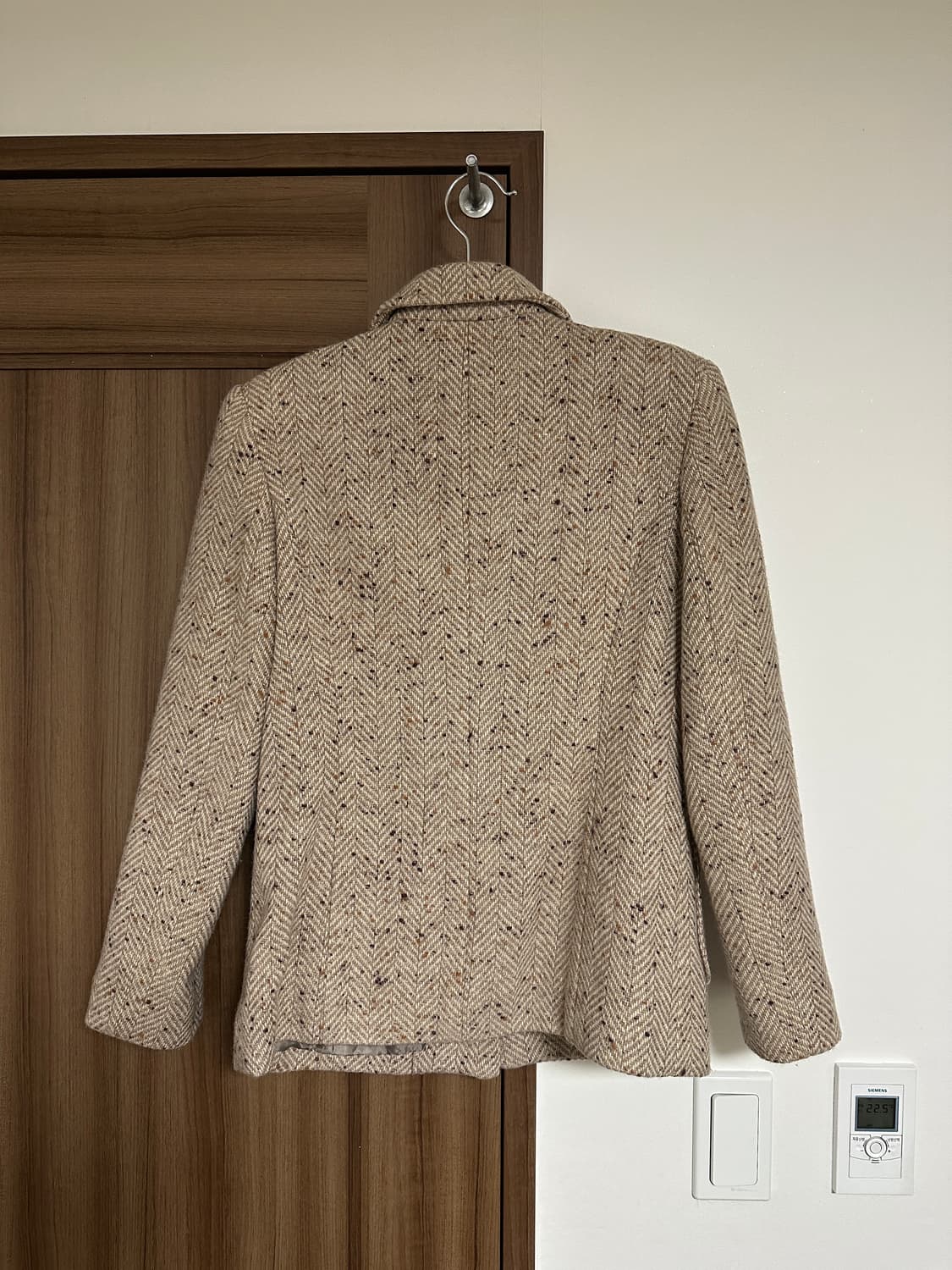 vintage  베이지 카라 자켓 상품이미지2