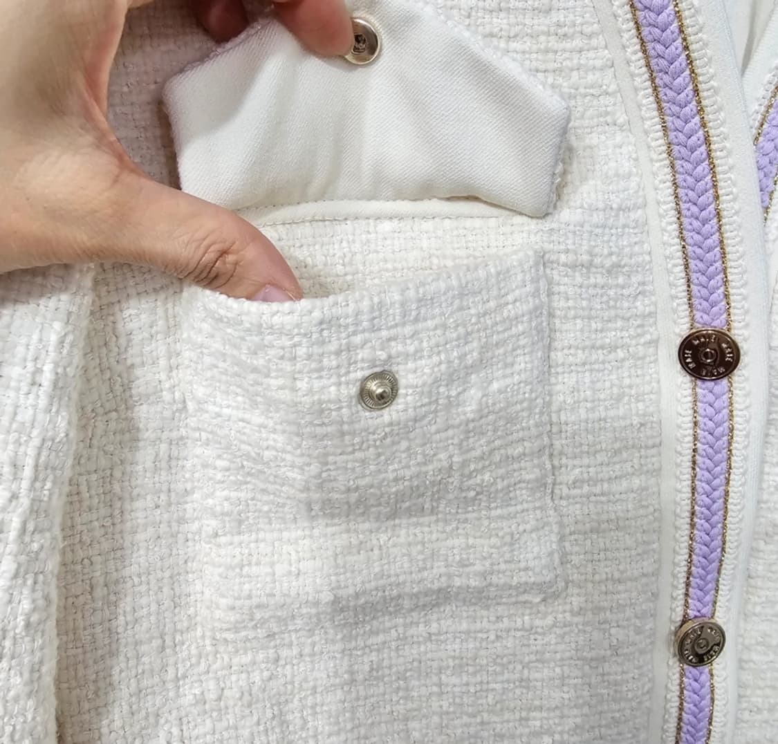 Maje 마쥬 비보사 트위드 자켓 아이보리 ~66 상품이미지4