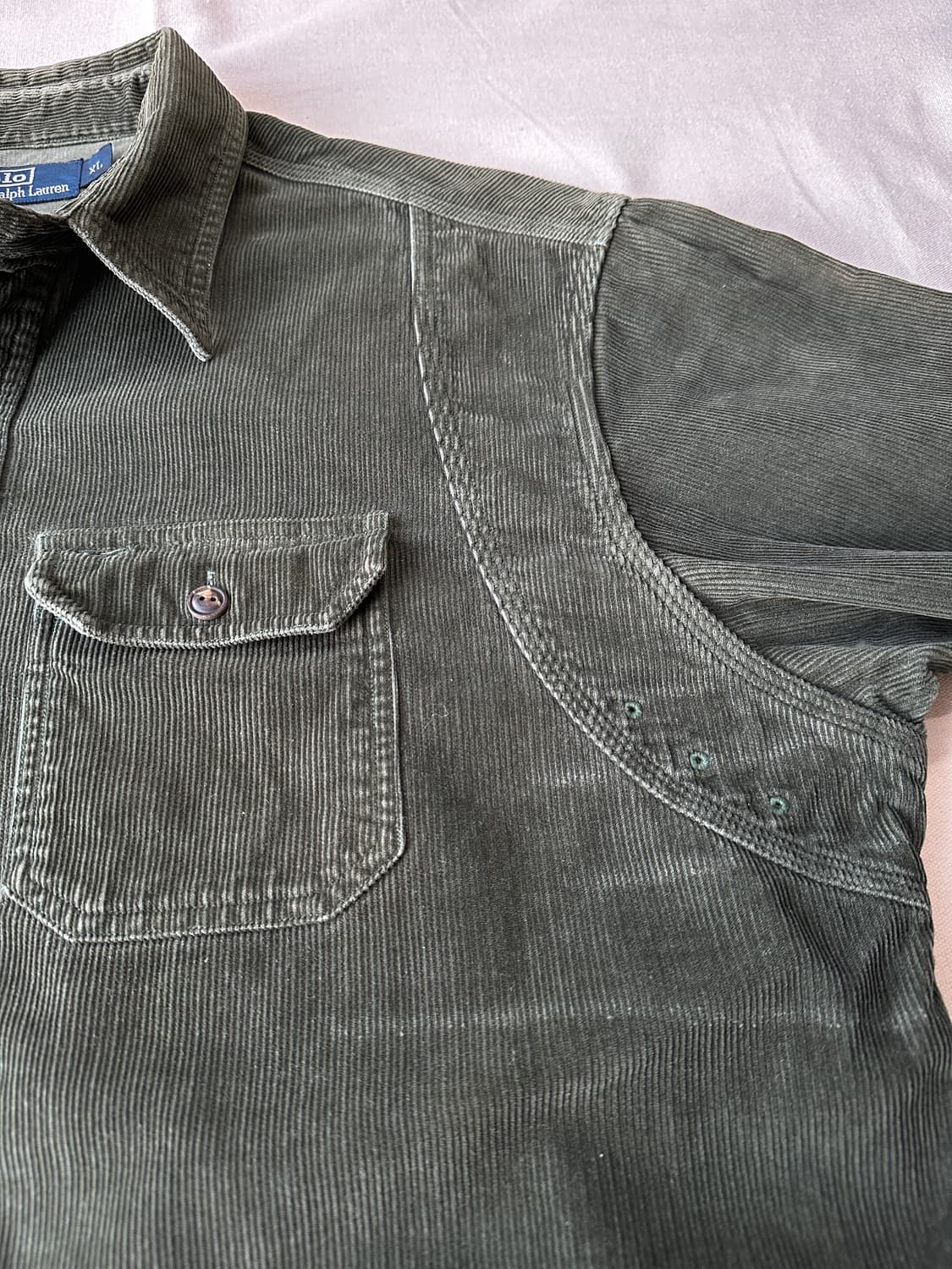 XL 폴로 코듀로이 헌팅 셔츠 상품이미지3