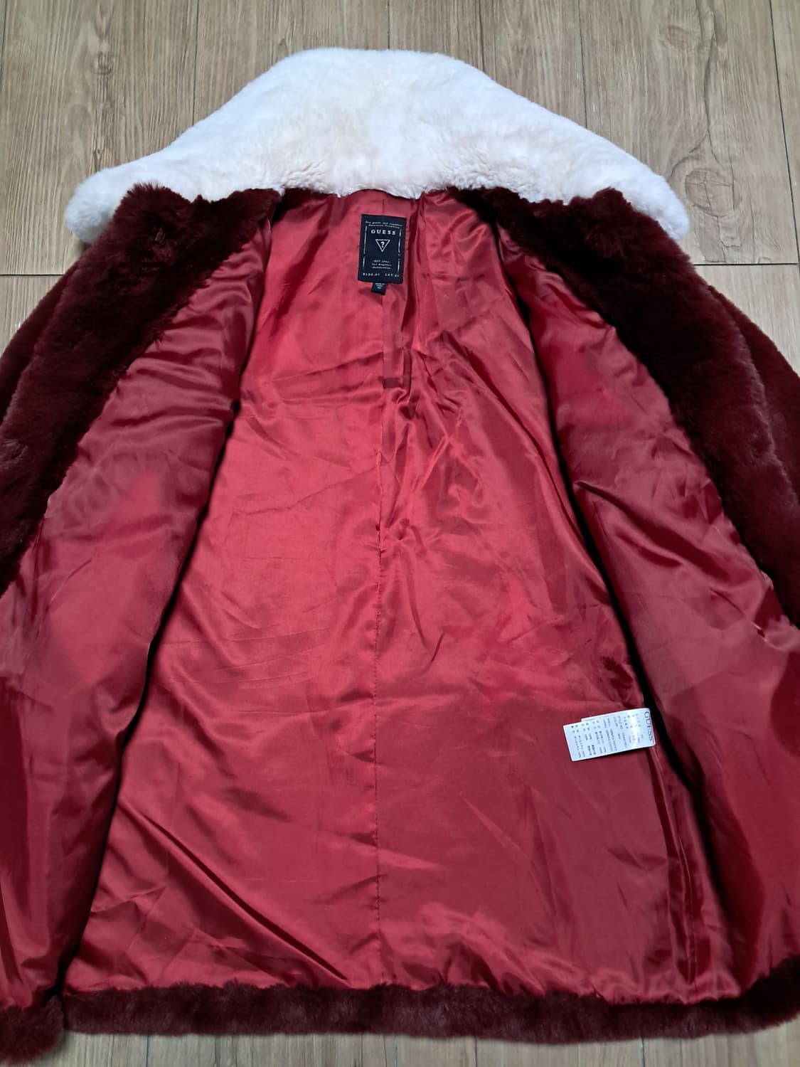 게스 밍크퍼 자켓 XS 상품이미지8