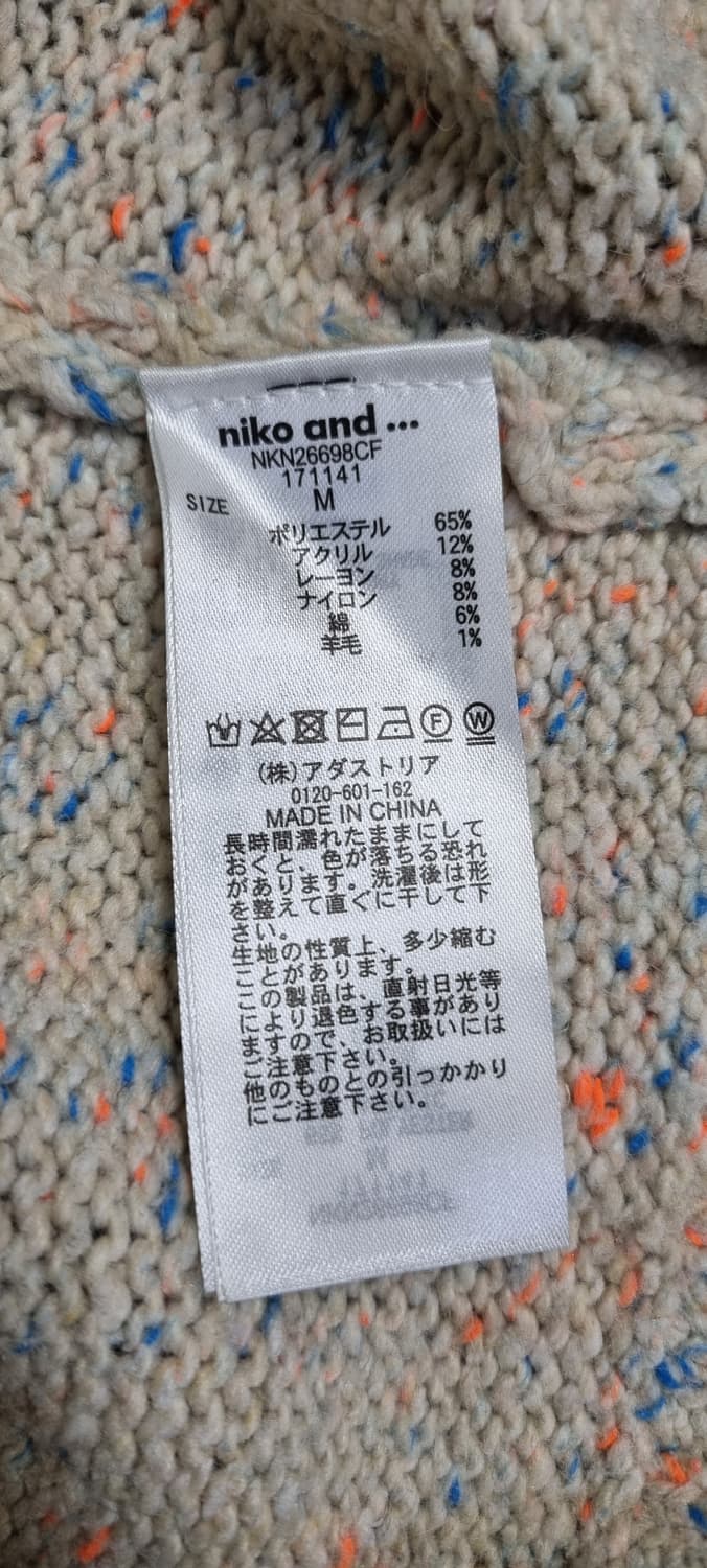 니코앤드 노르딕 니트 M _ 여성 상품이미지10